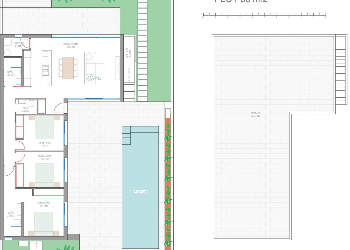 New Build - Villa - Los Alcázares - Serena Golf