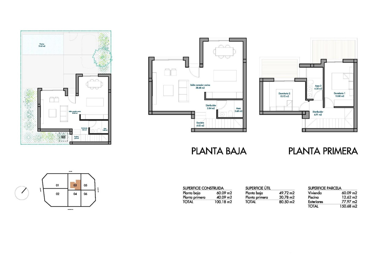 New Build - Quad House - Torre Pacheco - El Alba