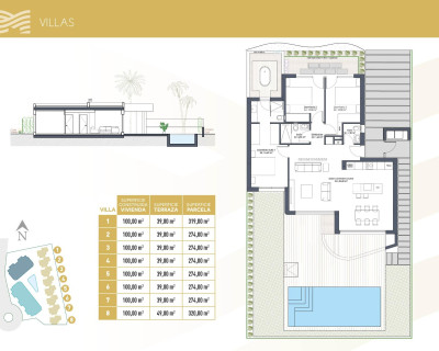 New Build - Villa - Los Alcázares - Serena Golf