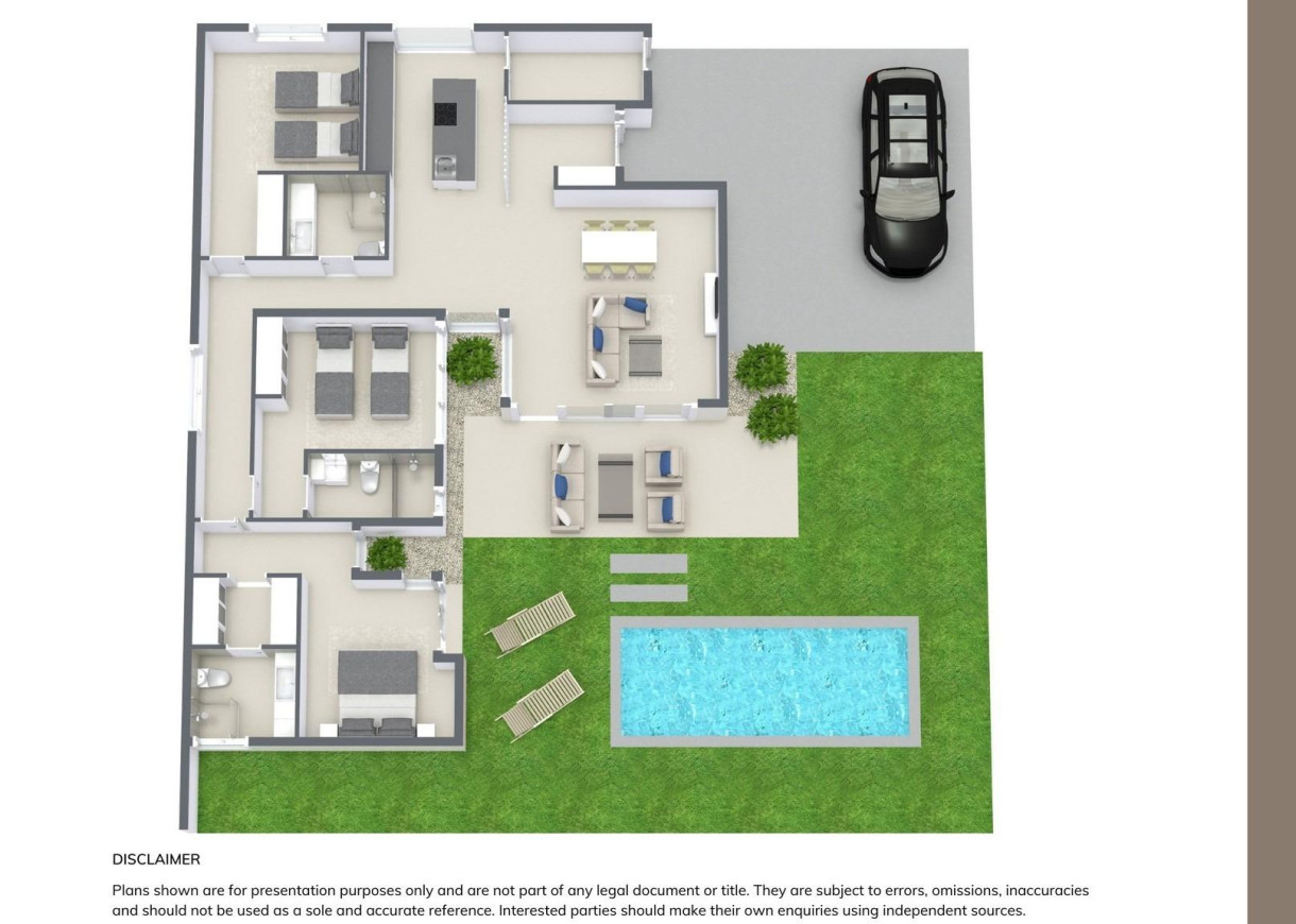 New Build - Villa - BAÑOS Y MENDIGO - Altaona Golf