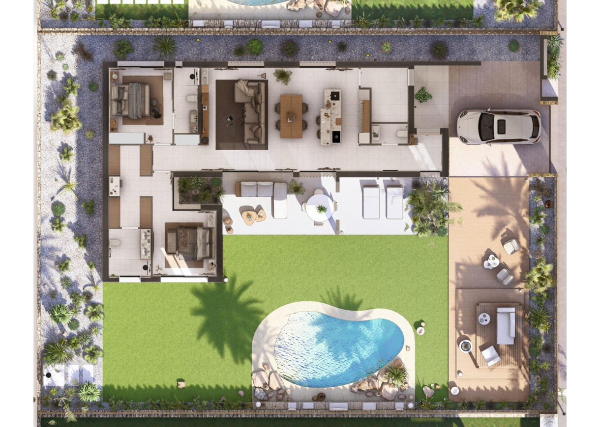 New Build - Villa - BAÑOS Y MENDIGO - Altaona Golf