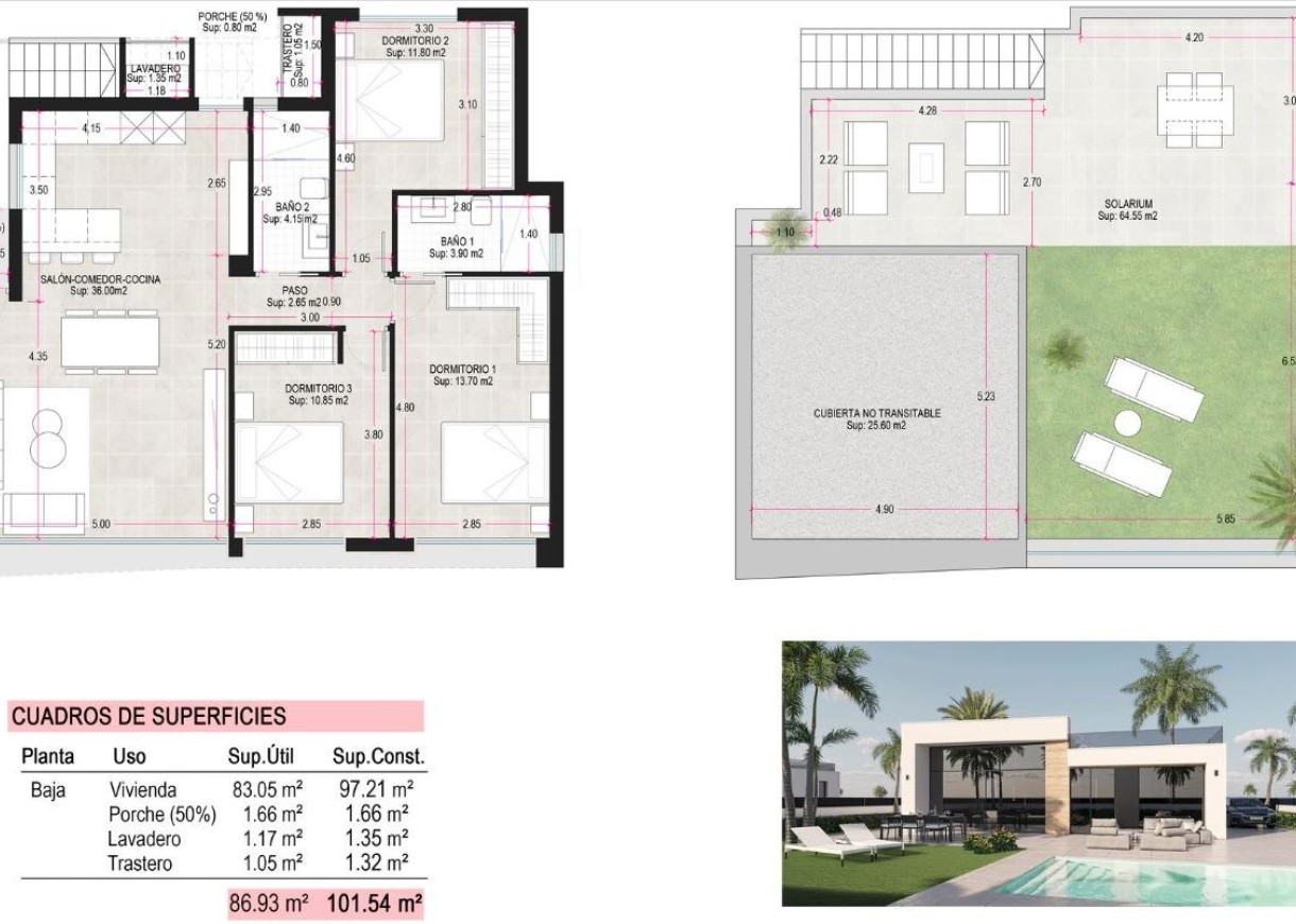 New Build - Villa - Alhama de Murcia - Condado de Alhama