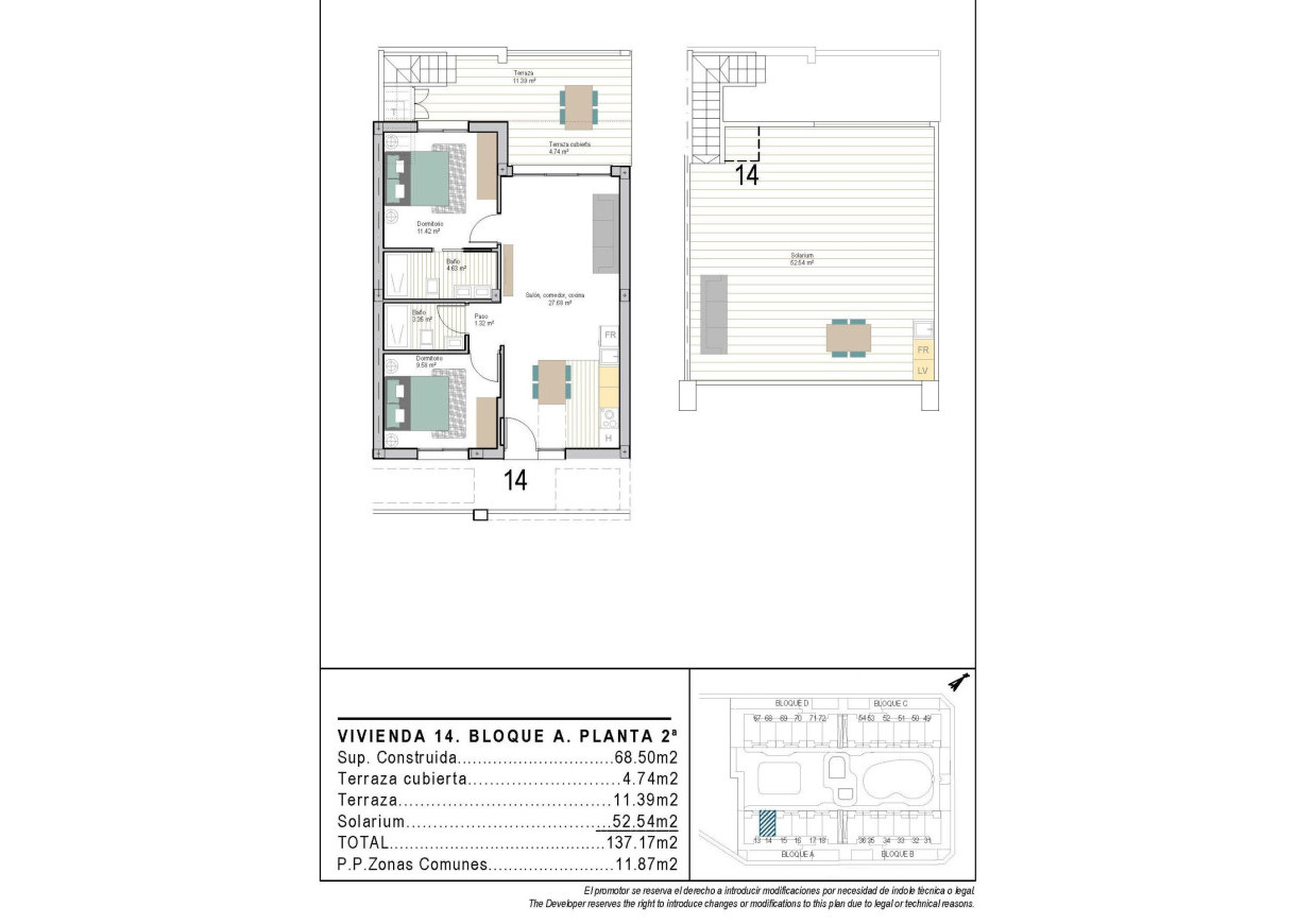 Nueva construcción  - Atico - Torre Pacheco - San Cayetano
