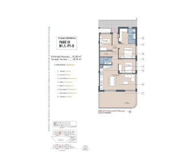 New Build - Apartment - Los Alcázares - La Serena Golf