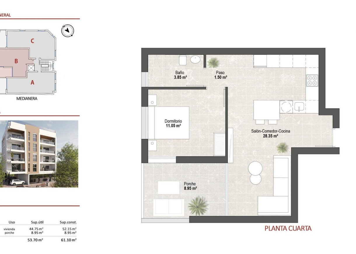 New Build - Penthouse - San Pedro del Pinatar - Lo pagan