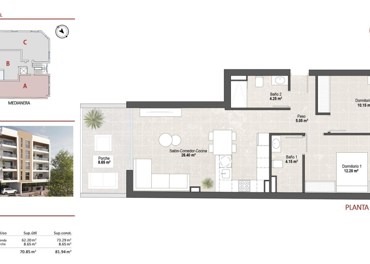 New Build - Penthouse - San Pedro del Pinatar - Lo pagan