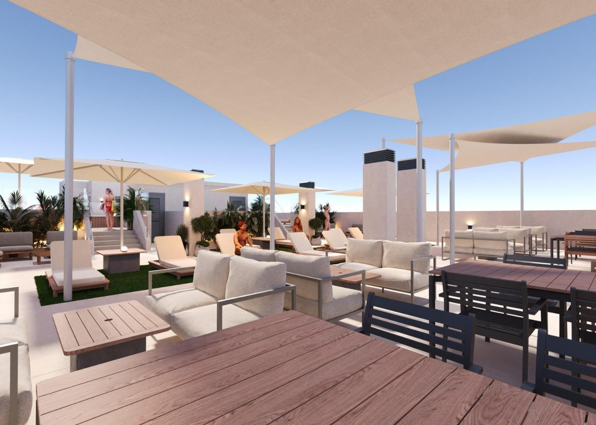 Nueva construcción  - Apartamento - San Miguel de Salinas - Pueblo