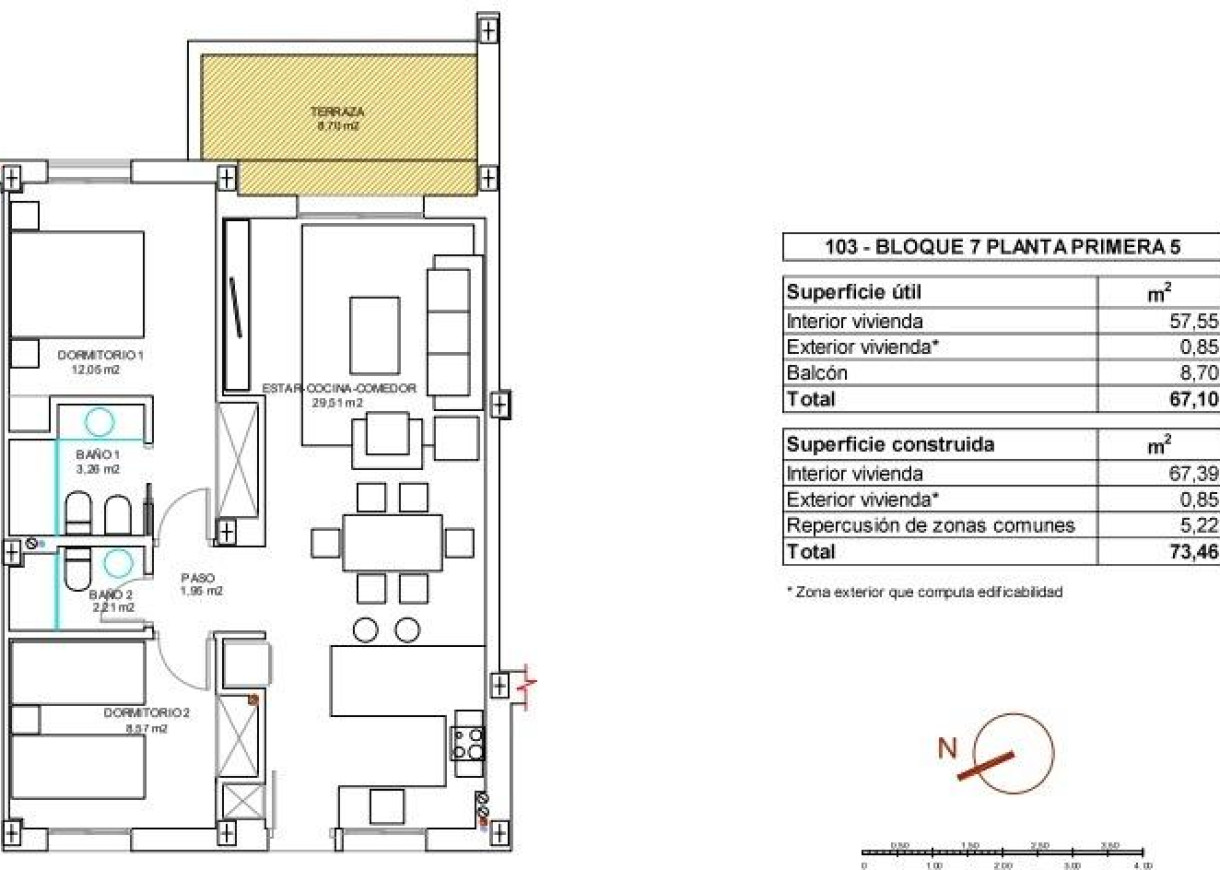 New Build - Apartment - Vera - El Playazo