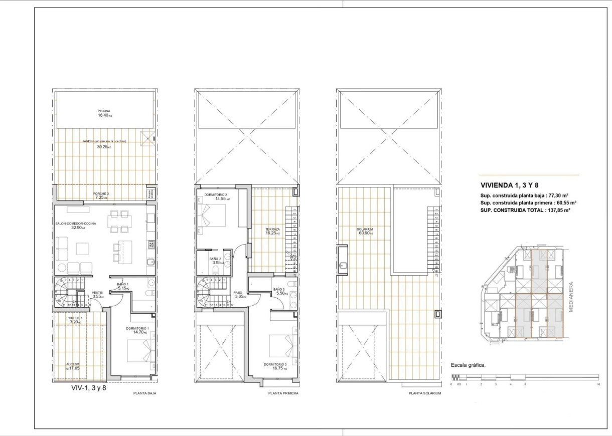 New Build - Town house - San Javier - pueblo