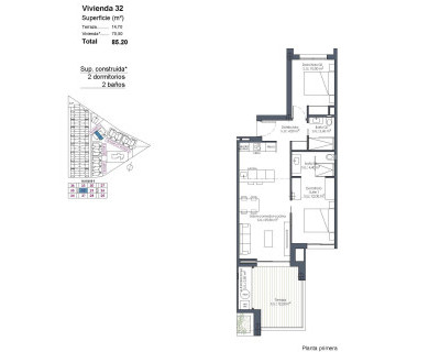 New Build - Apartment - Los Alcázares - Serena Golf