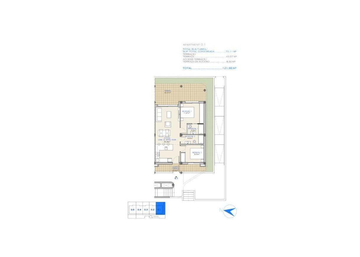 Nouvelle construction - Appartement - Los Alcázares - Serena Golf