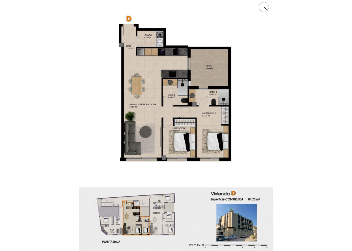 Nouvelle construction - Appartement - Catral - pueblo