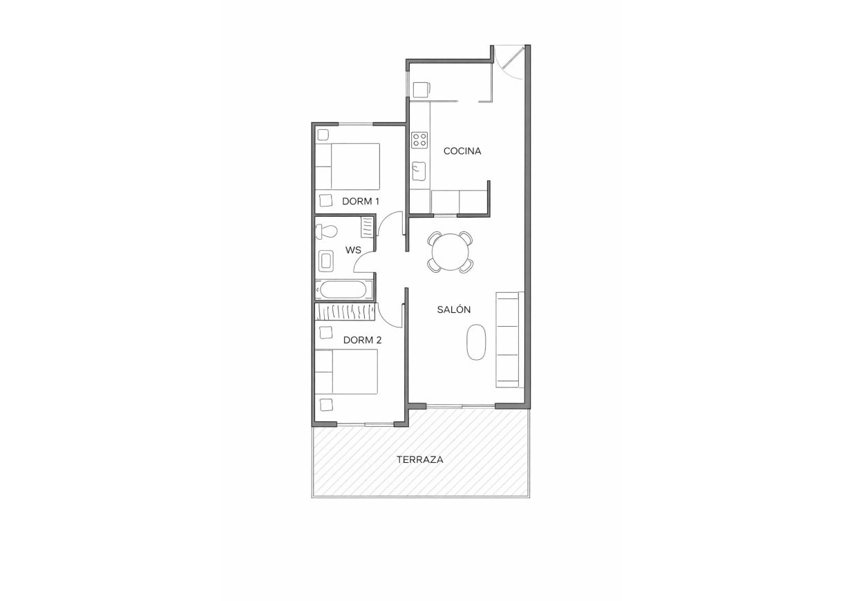Resale - Apartment - Orihuela Costa - Campoamor