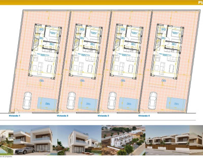 New Build - Villa - Pilar de la Horadada - pueblo