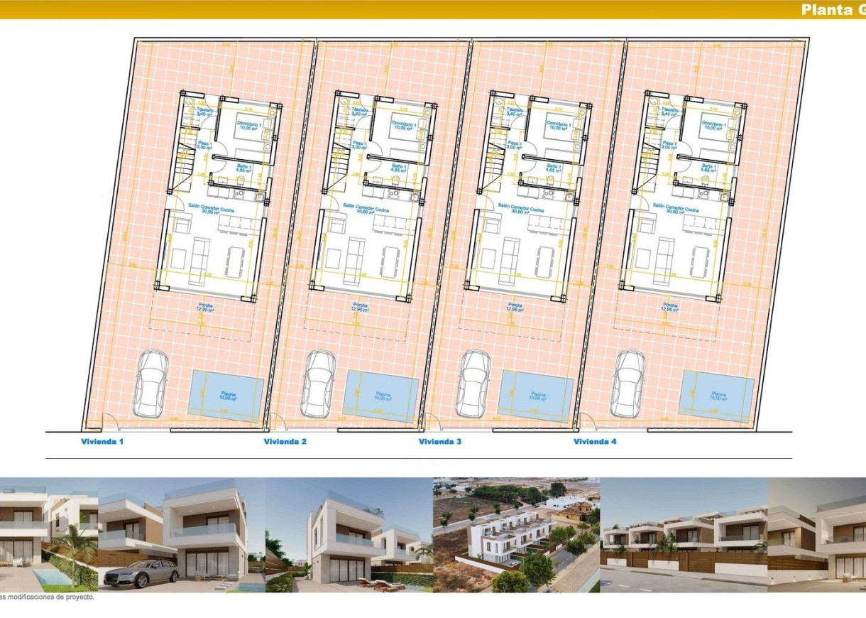New Build - Villa - Pilar de la Horadada - pueblo