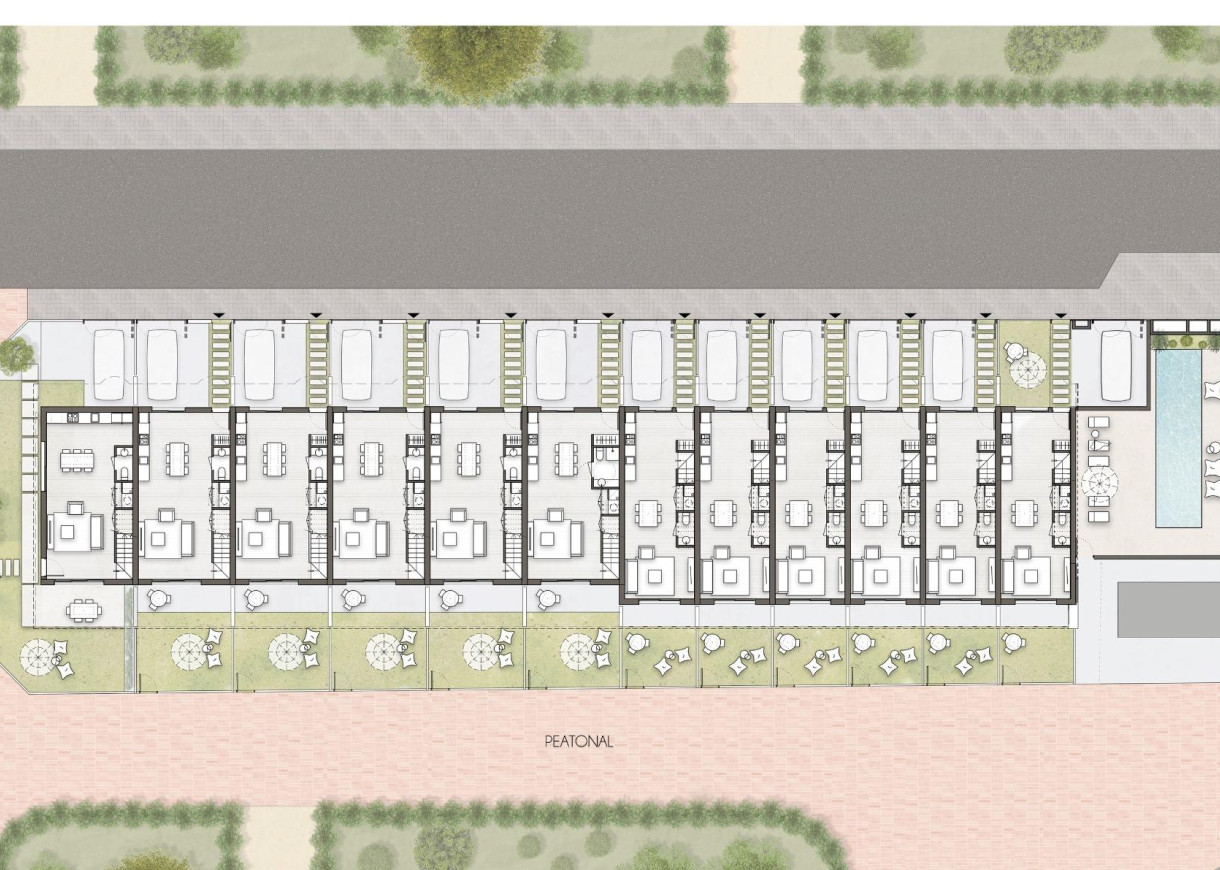 New Build - Town house - Pilar de la Horadada - pueblo