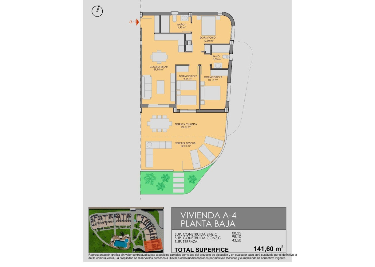 New Build - Apartment - Los Alcázares - Serena Golf