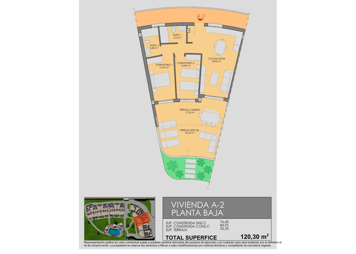 New Build - Apartment - Los Alcázares - Serena Golf