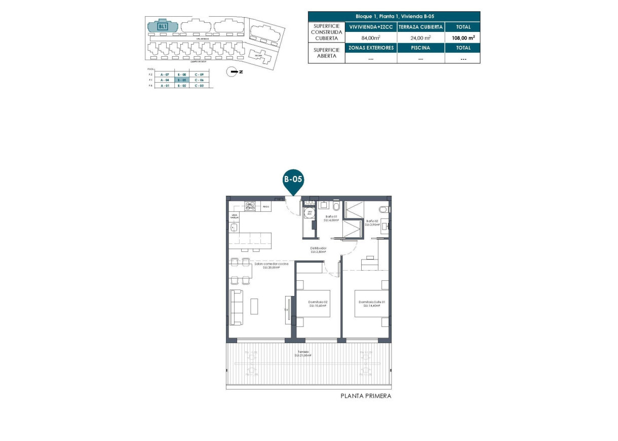 New Build - Apartment - Los Alcázares - Serena Golf