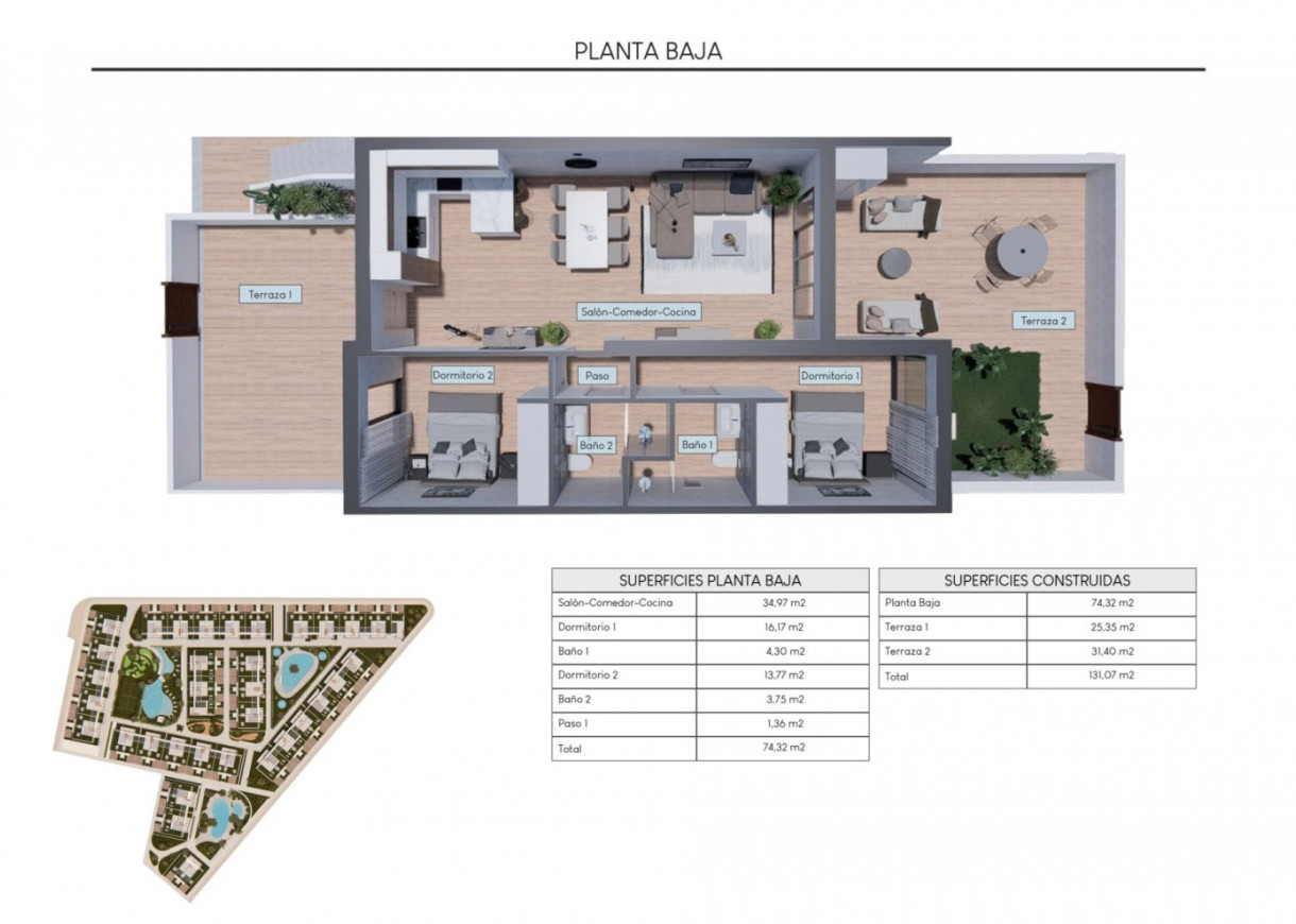 New Build - Bungalow - Torrevieja - Los Balcones