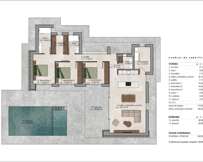 New Build - Villa - Pinoso - Lel