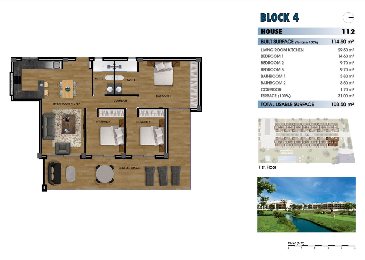 New Build - Apartment - Los Alcázares - La Serena Golf