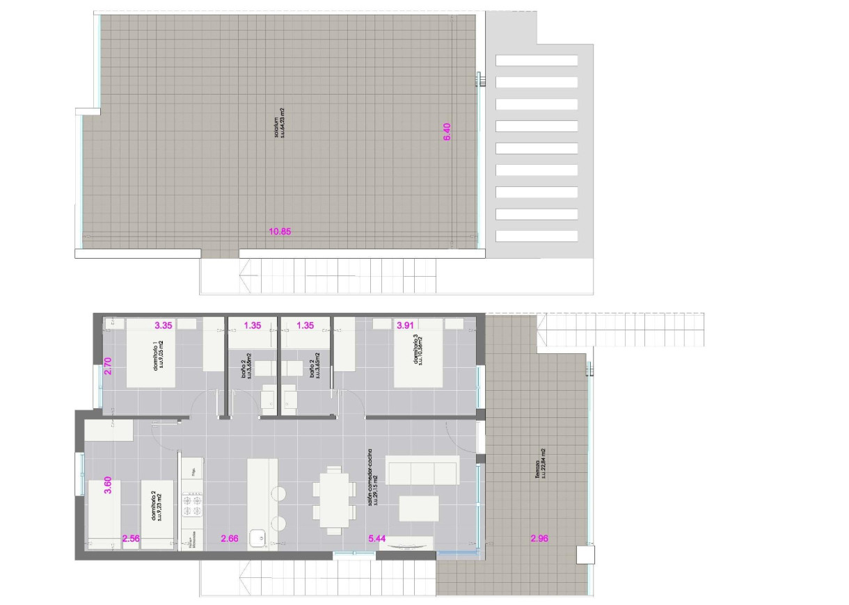 New Build - Bungalow - Pilar de la Horadada - pueblo