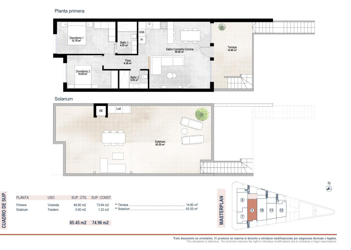 New Build - Bungalow - San Pedro del Pinatar - Pueblo