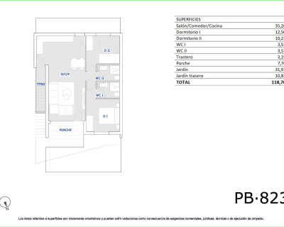New Build - Bungalow - San Miguel de Salinas - Pueblo