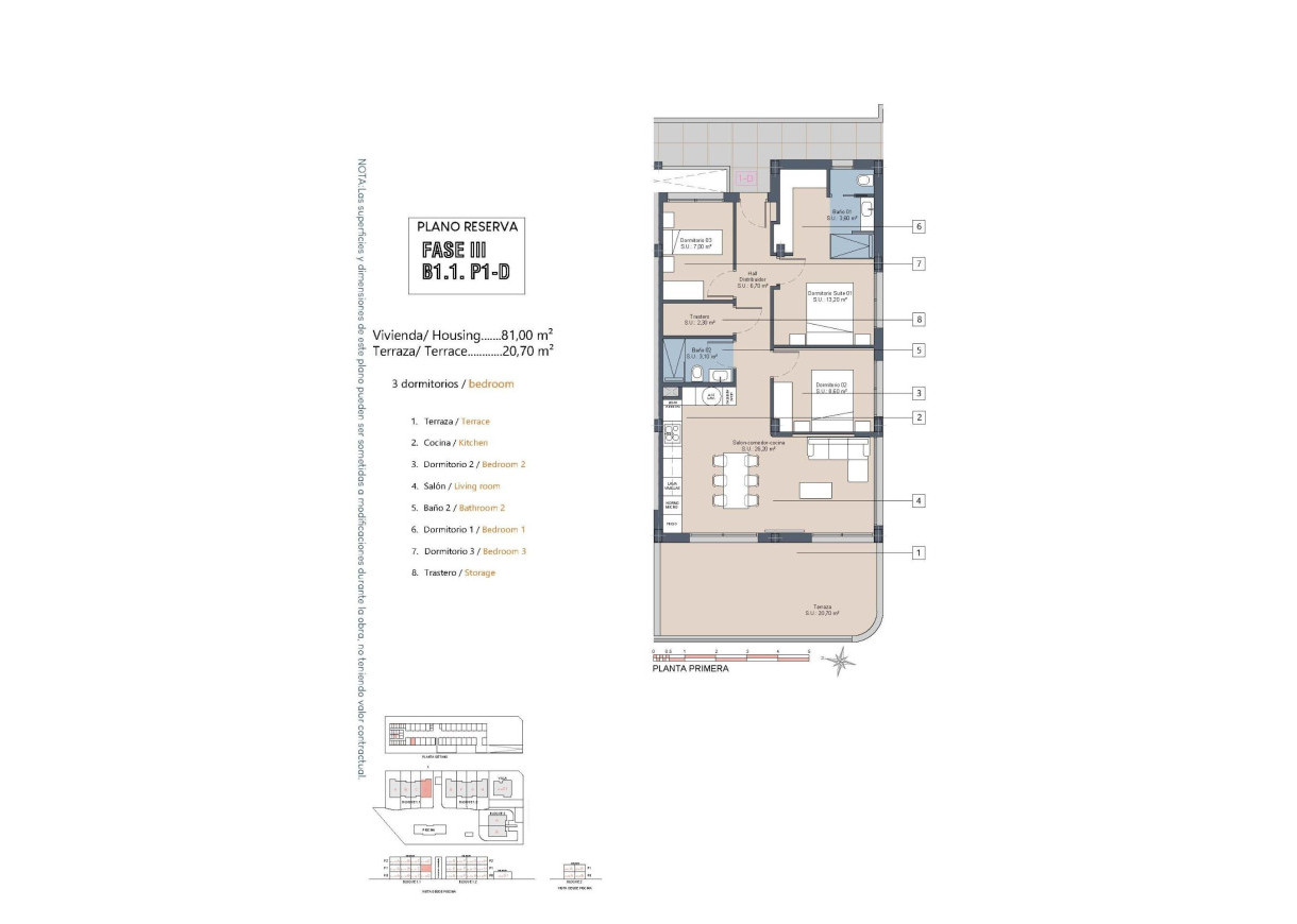 Nouvelle construction - Appartement - Los Alcázares - La Serena Golf