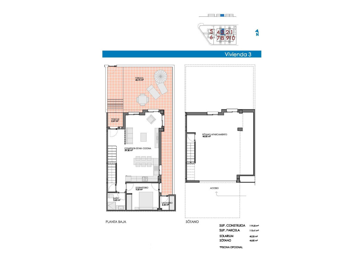 New Build - Quad House - Bigastro - pueblo
