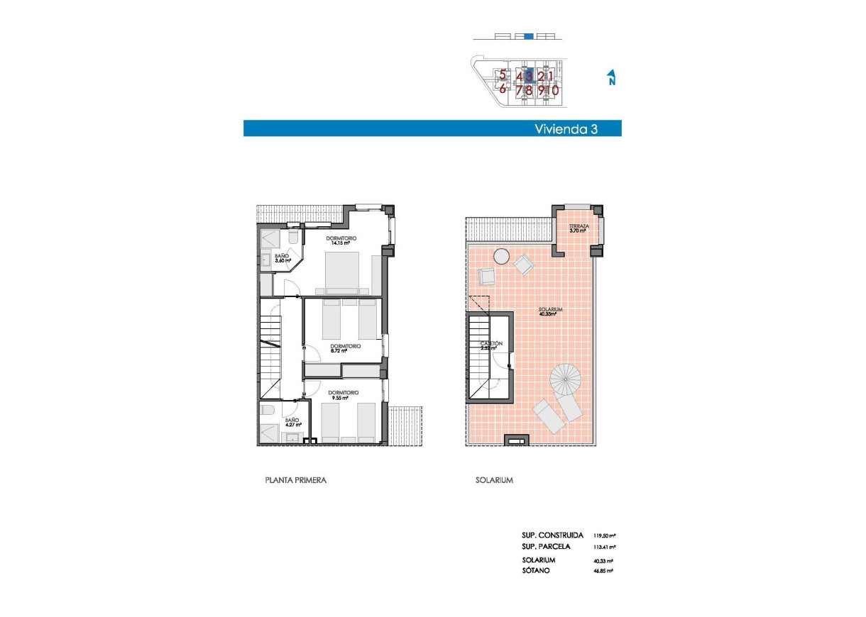 New Build - Quad House - Bigastro - pueblo