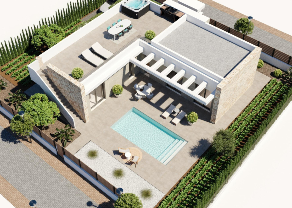 New Build - Villa - Fuente Álamo - Hacienda del Alamo