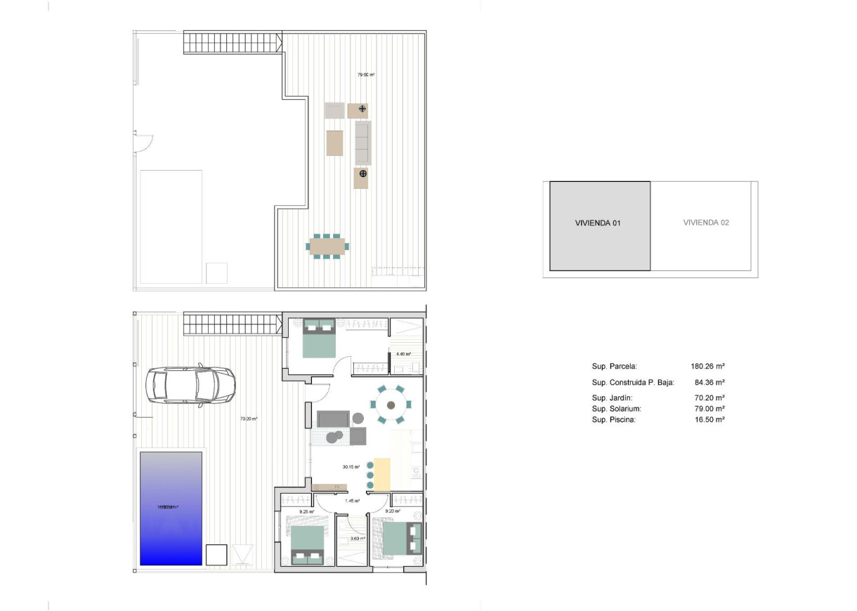 New Build - Quad House - Torre Pacheco - pueblo
