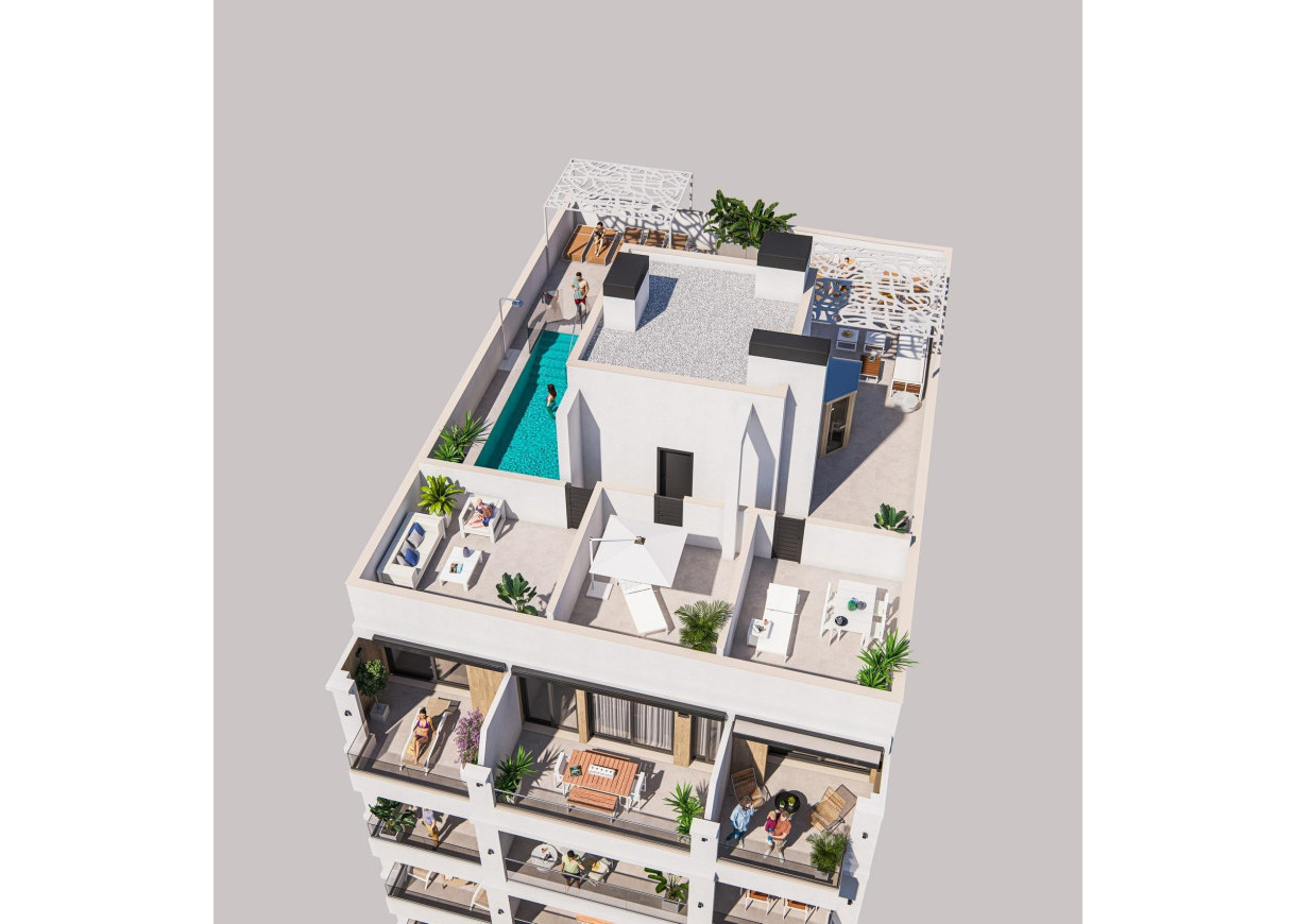 New Build - Penthouse - Torrevieja - Playa de El Cura