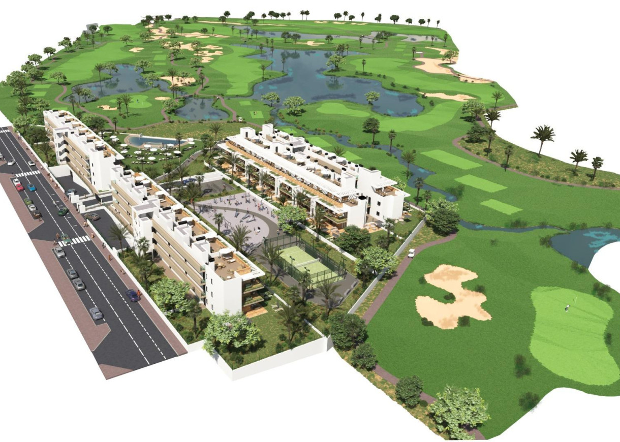 New Build - Apartment - Los Alcázares - La Serena Golf