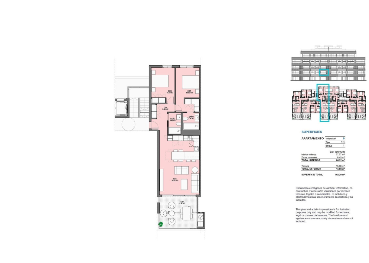 New Build - Apartment - Torre Pacheco - Santa Rosalia Lake And Life Resort