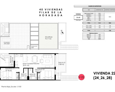 New Build - Bungalow - Pilar de la Horadada - pueblo