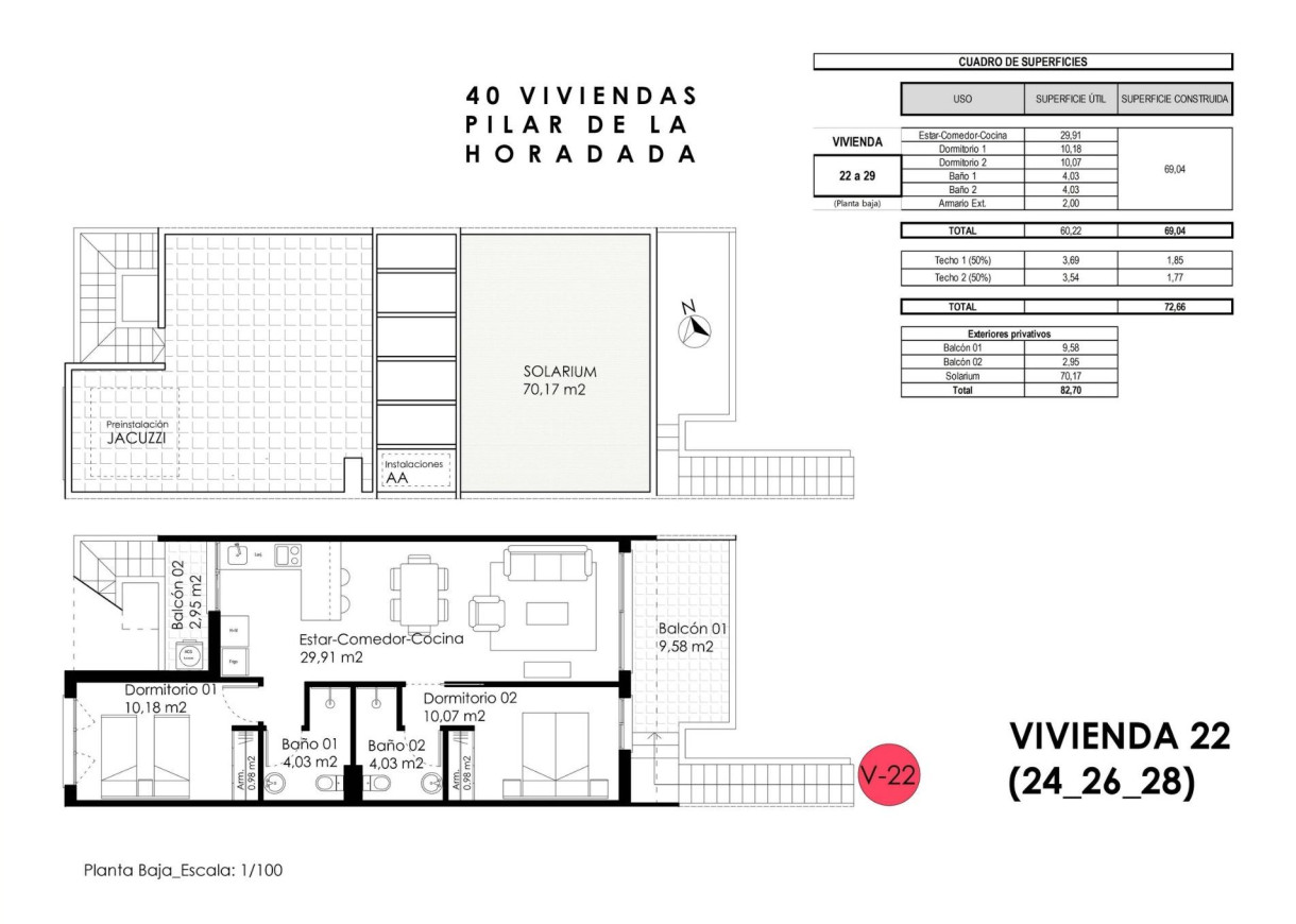 New Build - Bungalow - Pilar de la Horadada - pueblo