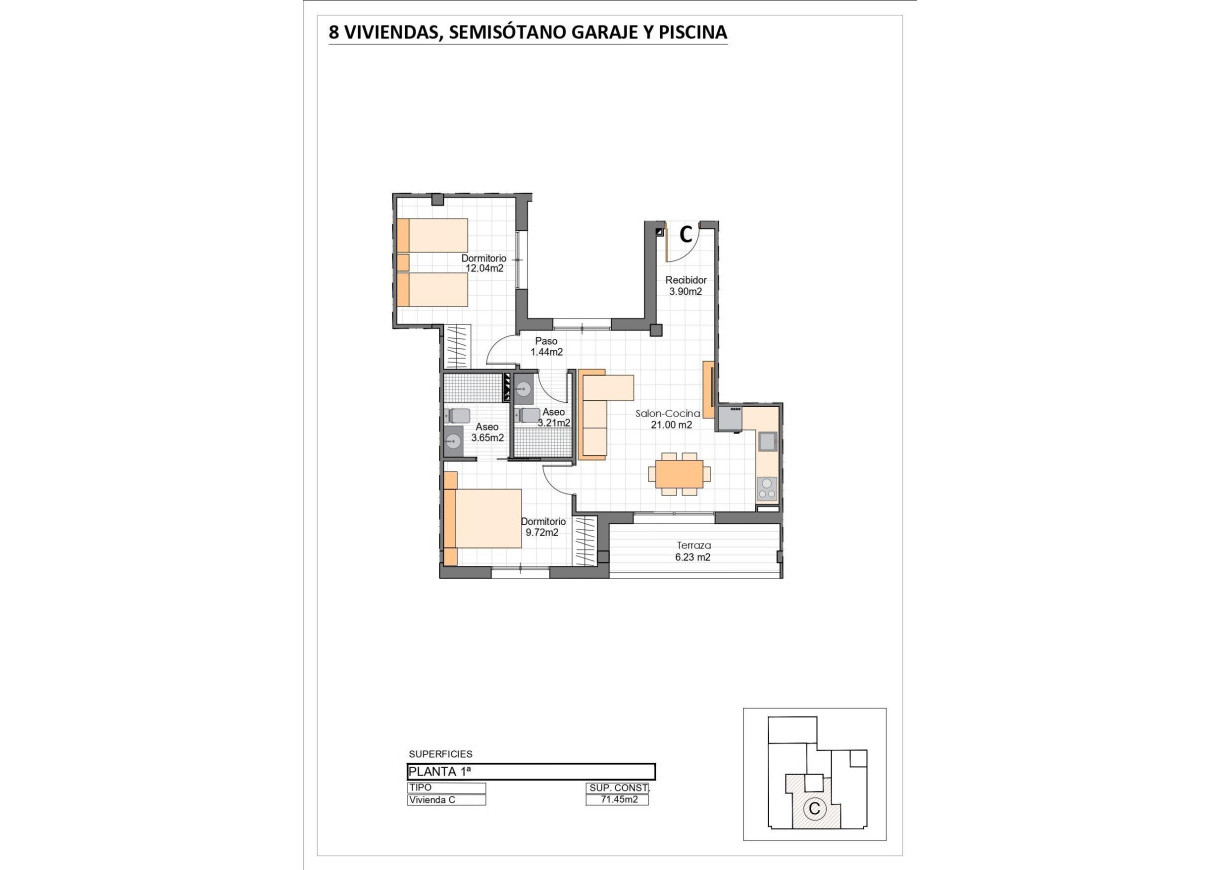 New Build - Apartment - San Pedro del Pinatar - Lo pagan