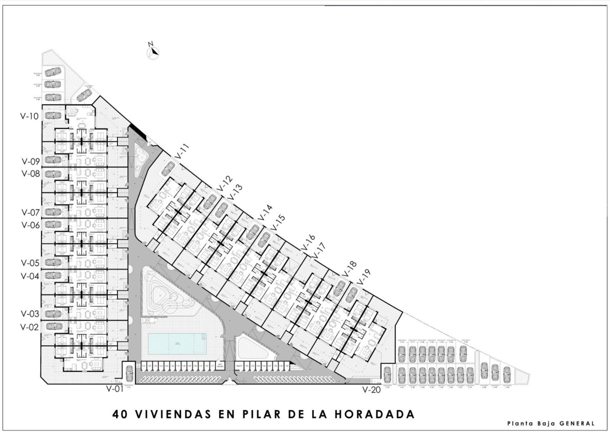 New Build - Bungalow - Pilar de la Horadada - pueblo