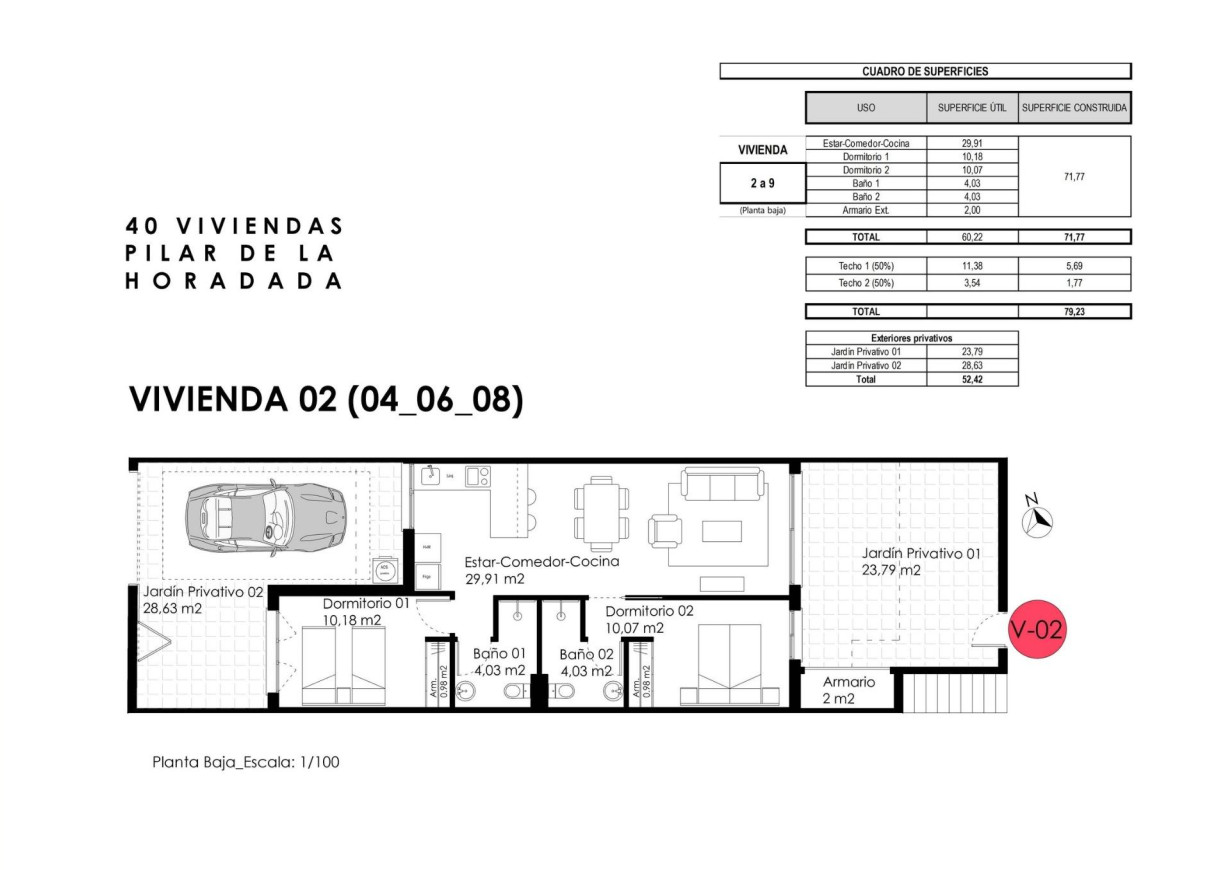 New Build - Bungalow - Pilar de la Horadada - pueblo
