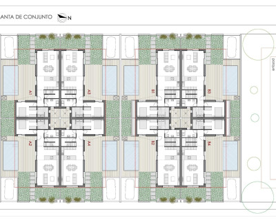 New Build - Quad House - Bigastro - Loma Alta