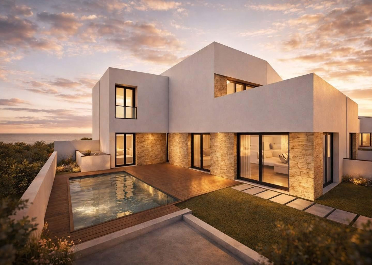 New Build - Quad House - Bigastro - Loma Alta