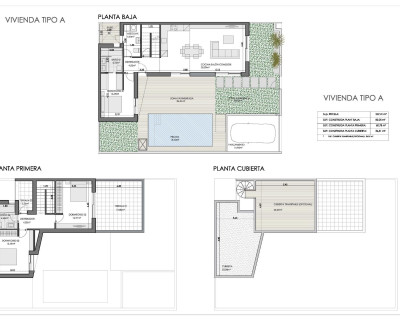 New Build - Quad House - Bigastro - Loma Alta