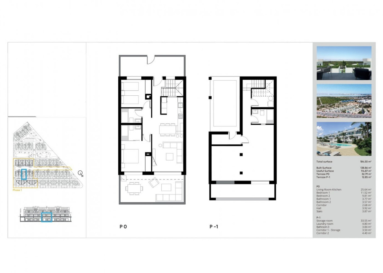 New Build - Bungalow - Torrevieja - Lago Jardín II