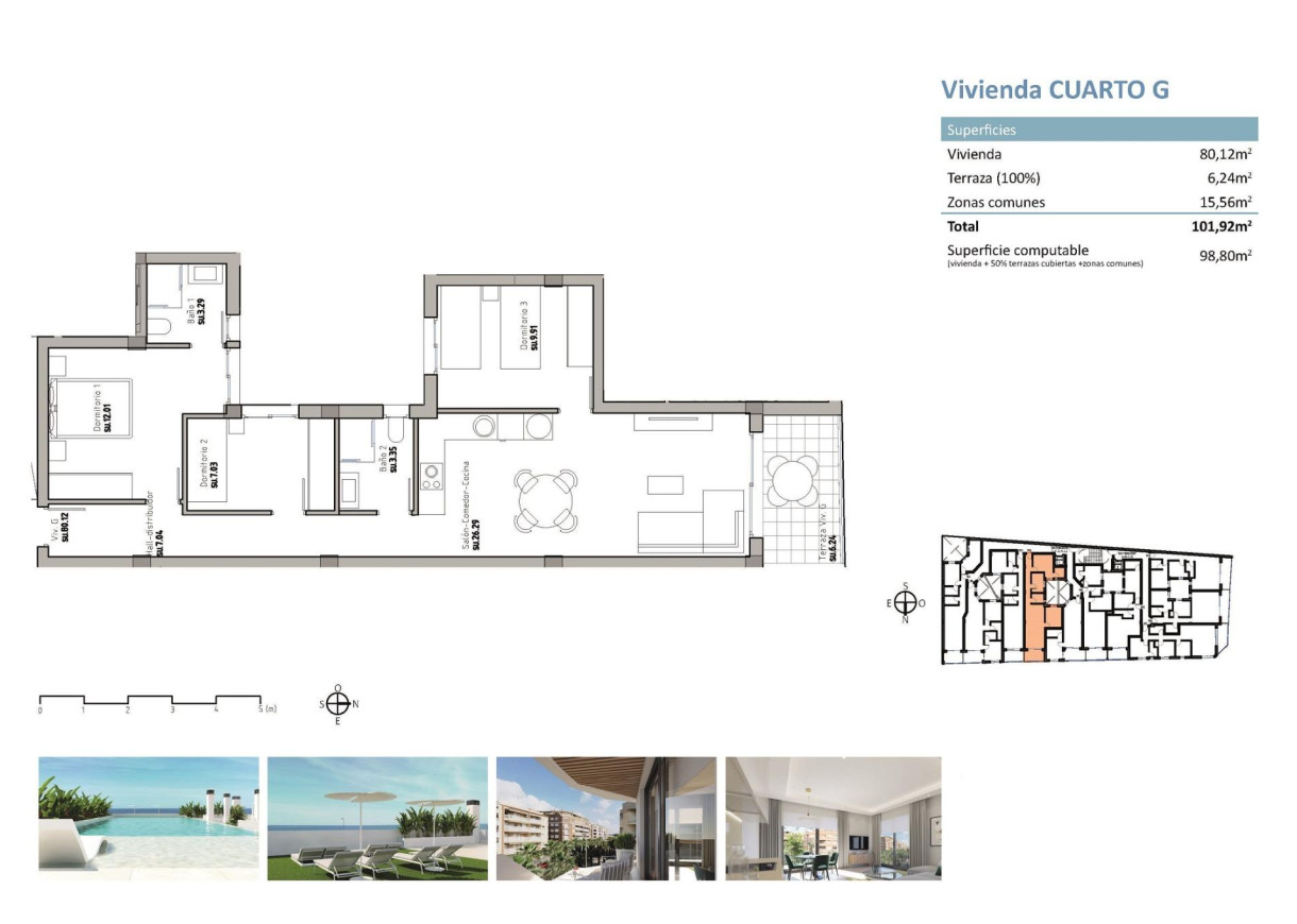 New Build - Penthouse - Guardamar del Segura - Pueblo