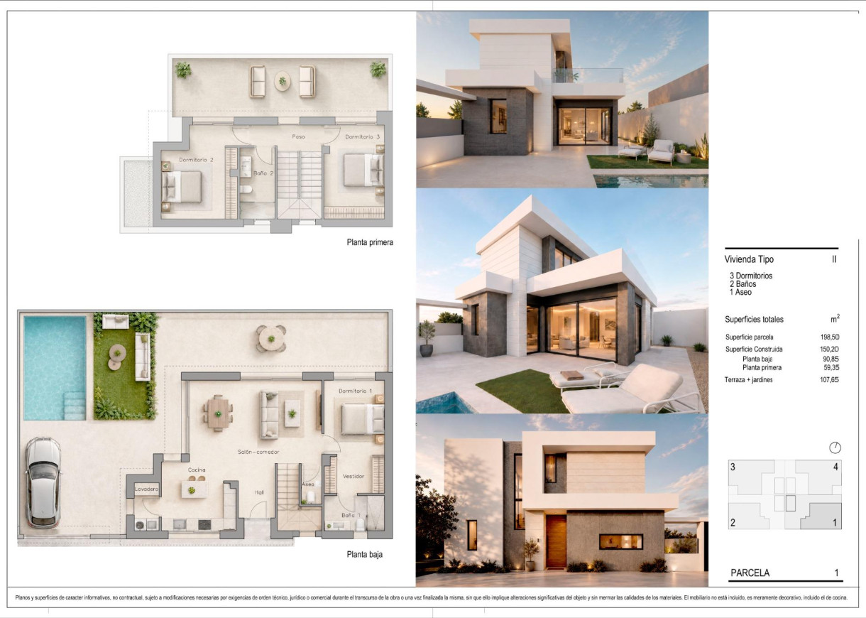 New Build - Villa - Pilar de la Horadada - pueblo