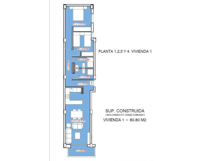 New Build - Apartment - Torrevieja - Playa El Acequión