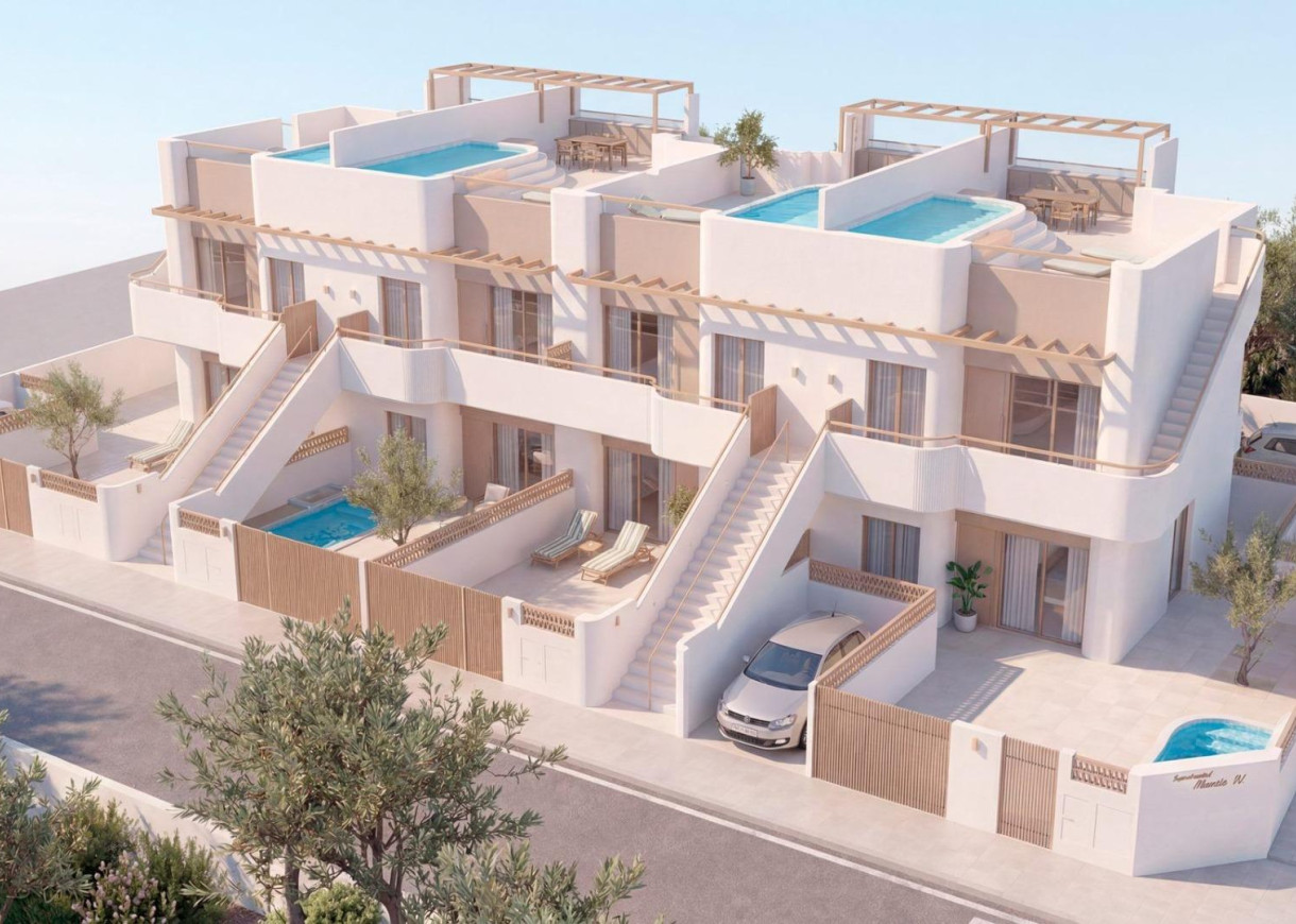 New Build - Bungalow - Pilar de la Horadada - Zona Pueblo